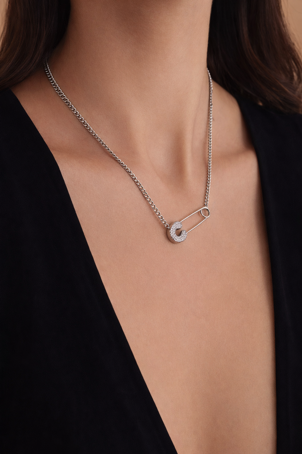 Fiona Paperclip Necklace
