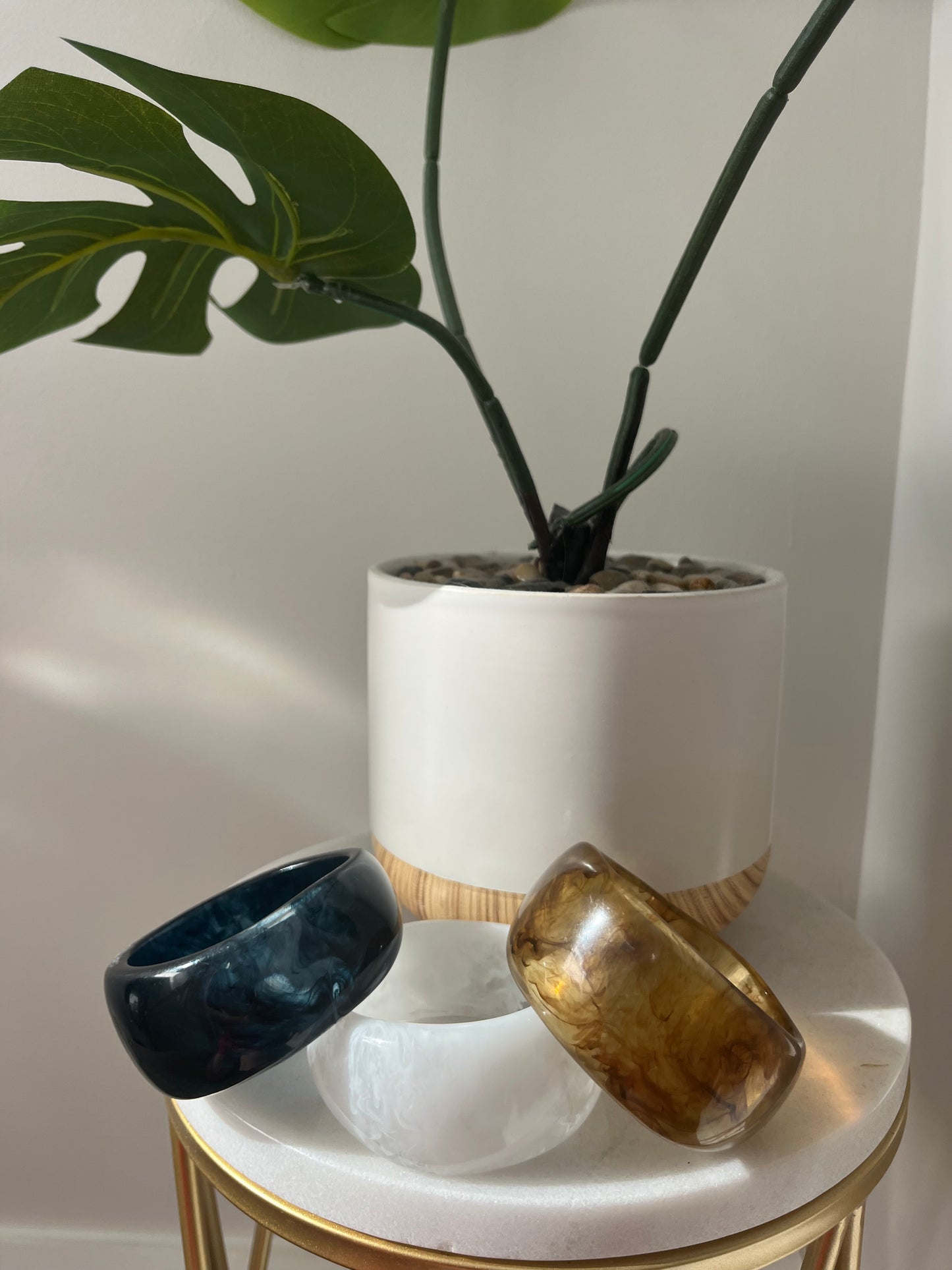 Santorini Acrylic Bangle