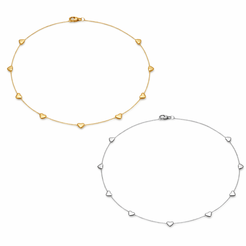 Jane Heart Necklace