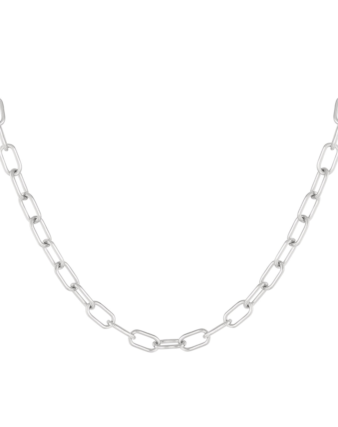 Zoe Silver Link Chain