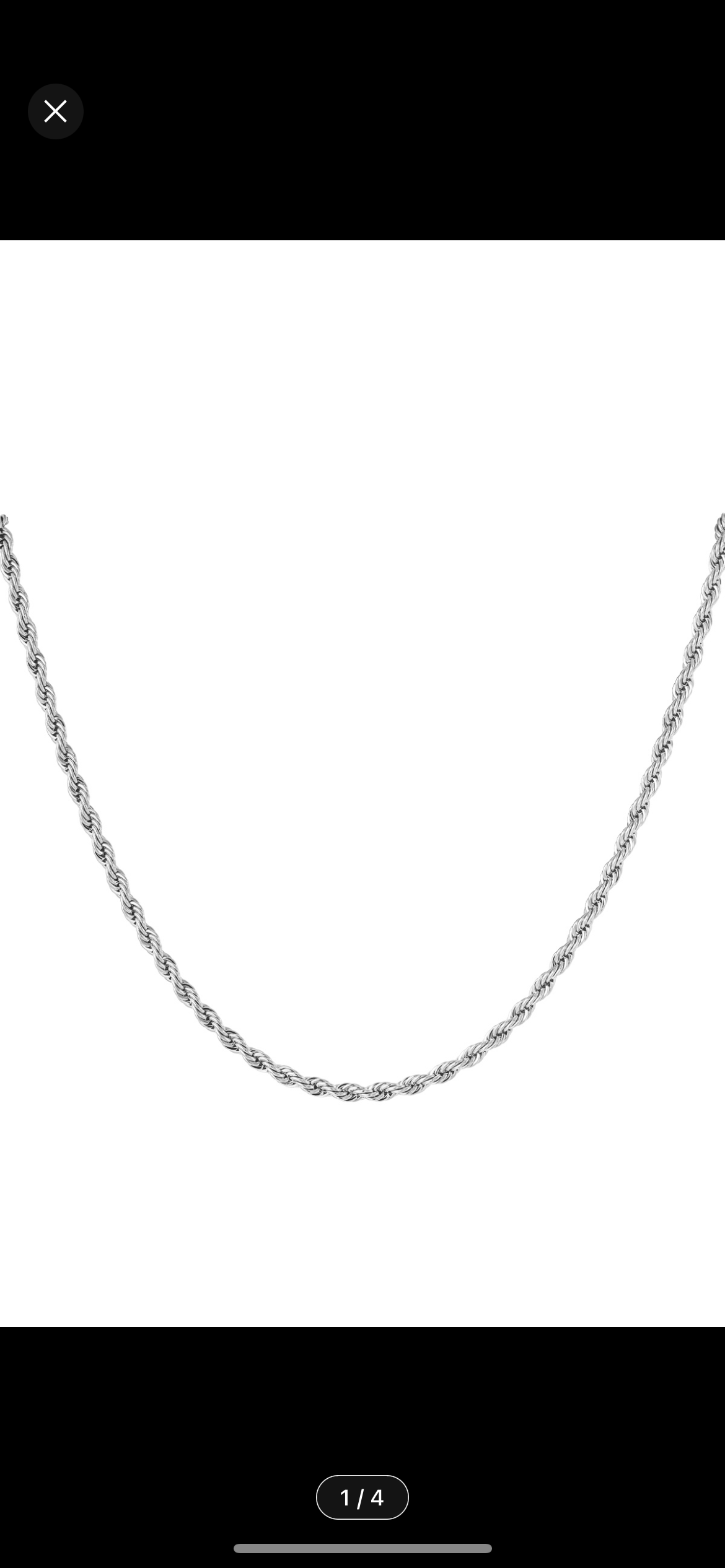 Unisex 60cm Chain