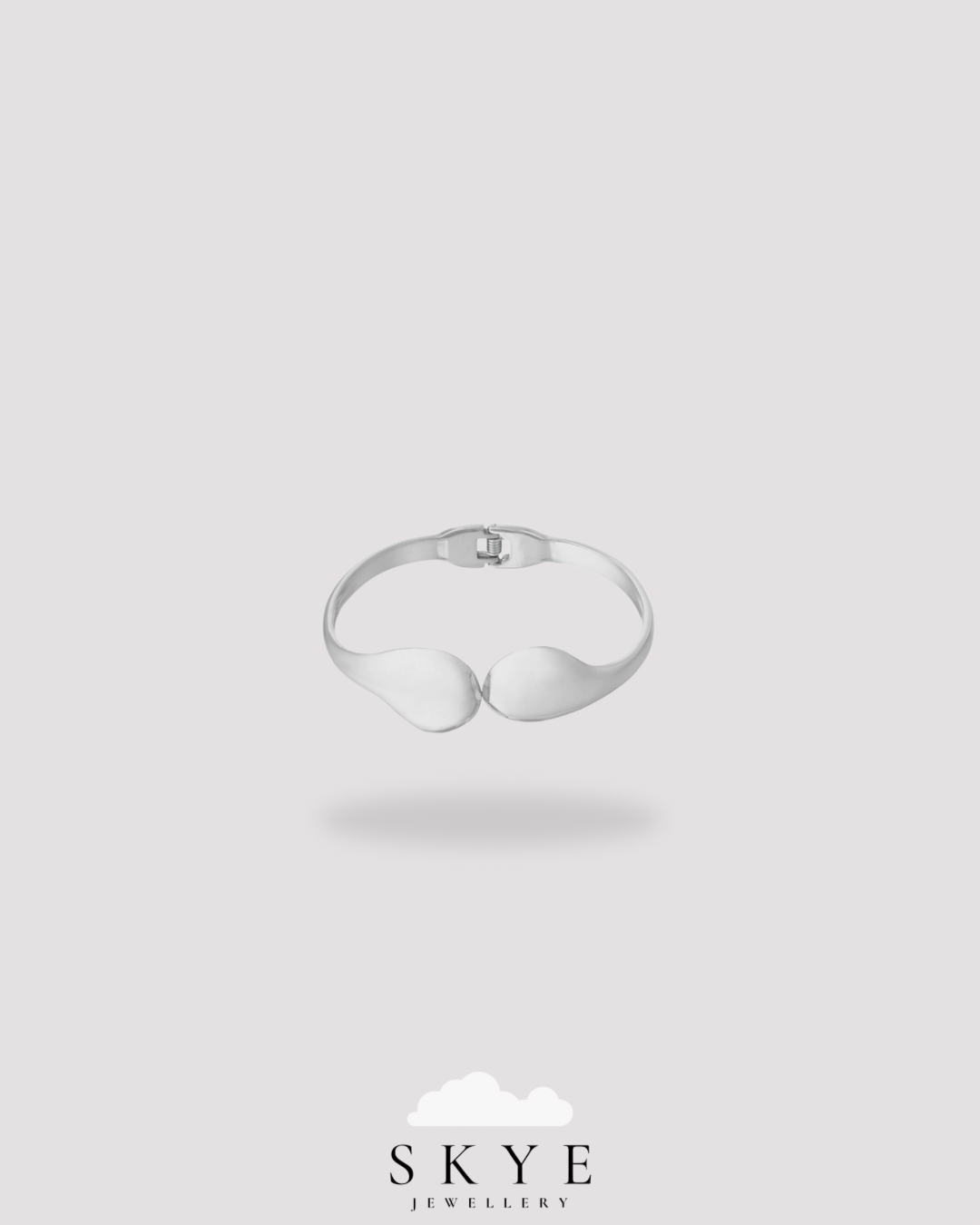 New York Teardrop Bangle Bracelet