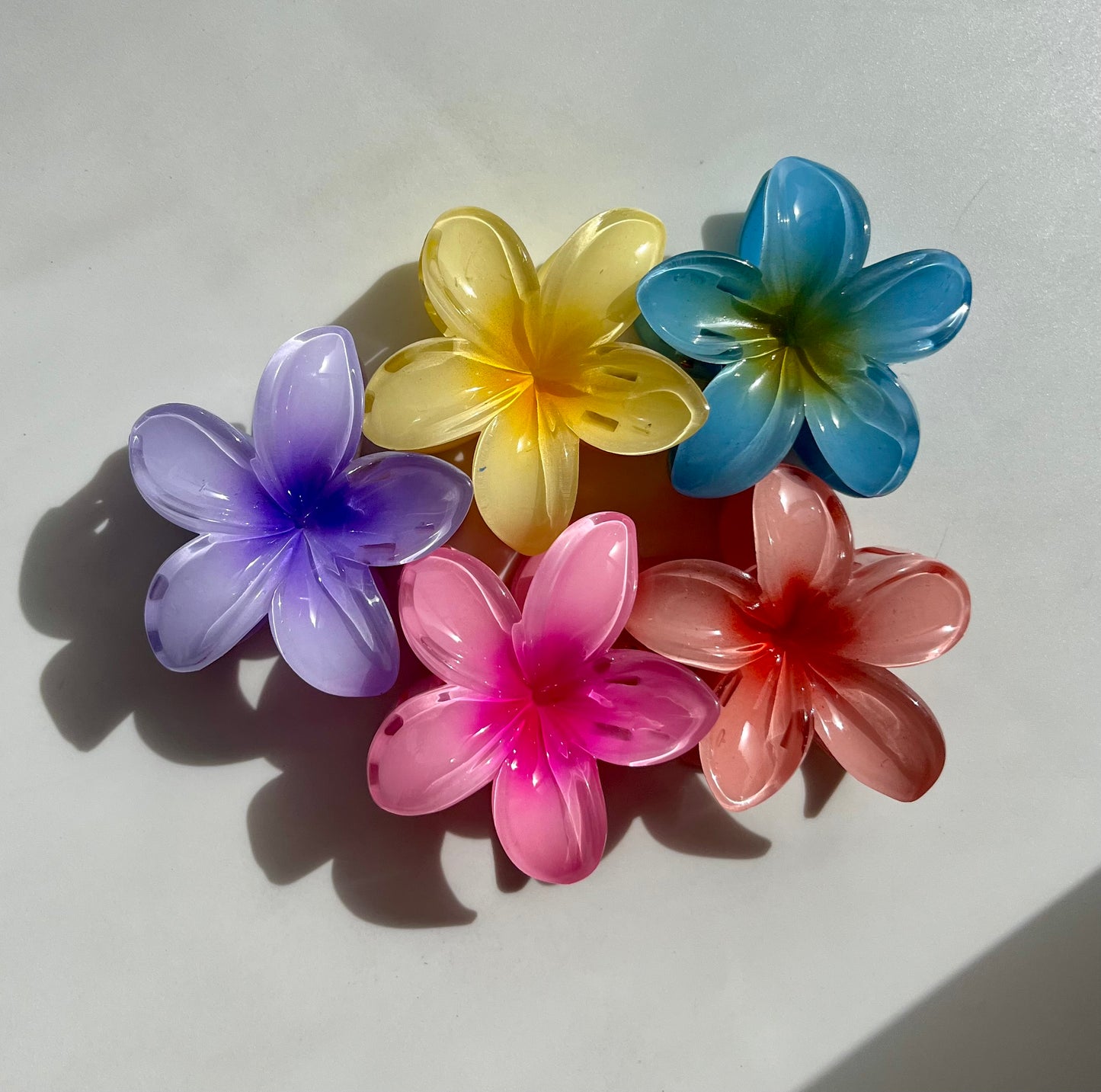 Flower Claw Clips