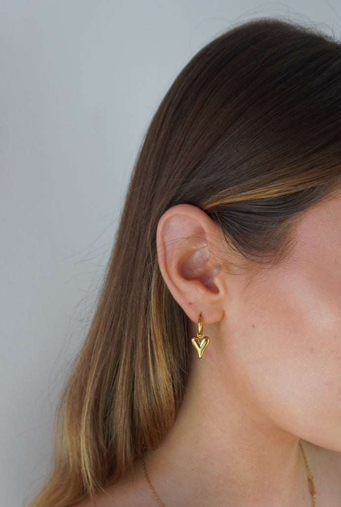 Olivia Heart Earrings