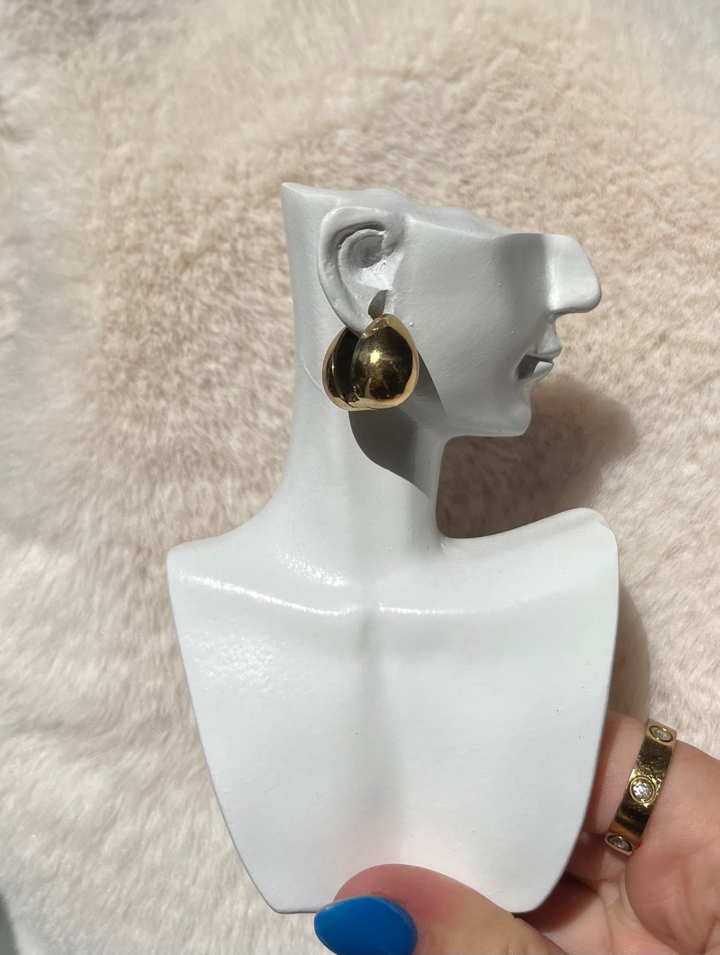 Bailey Dome Earrings