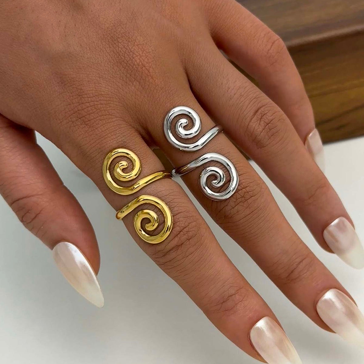 Galway Celtic Swirl Ring