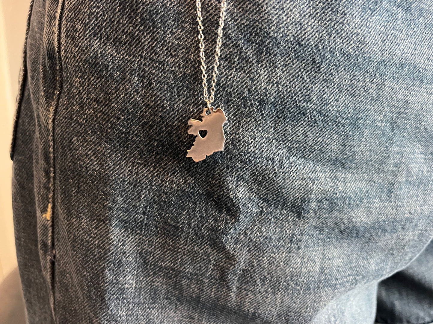 Out West | Éire Heart Map Necklace