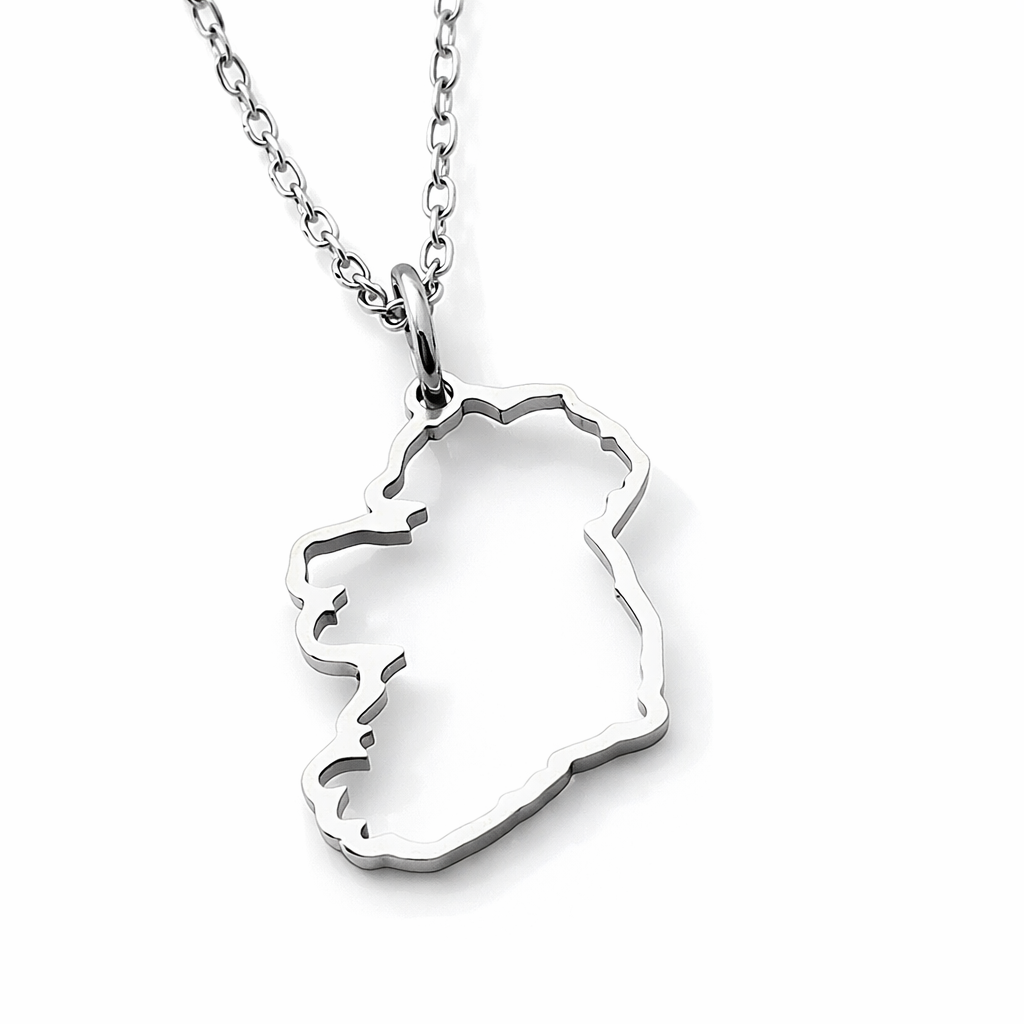Éire Map Outline Necklace