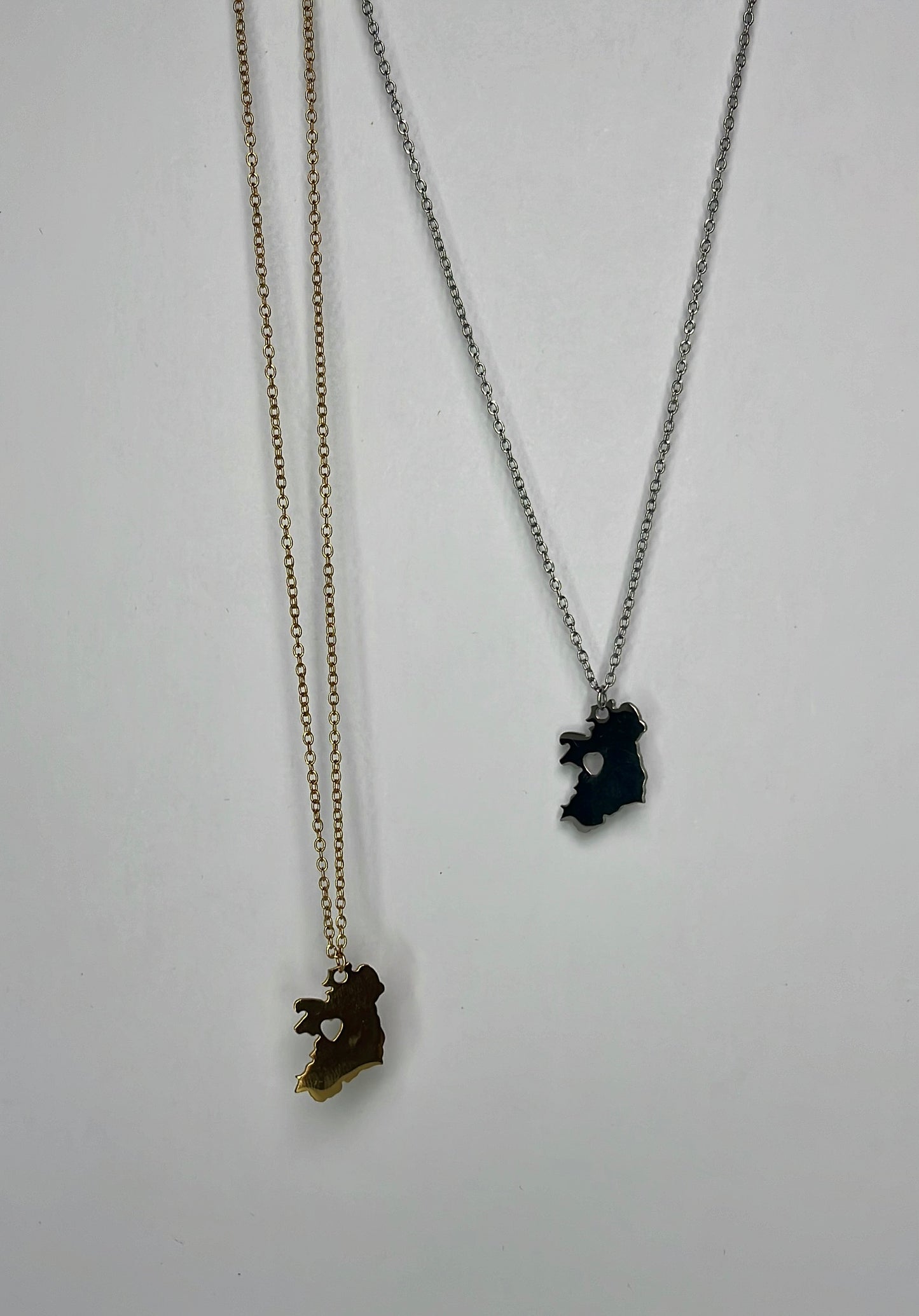 Out West | Éire Heart Map Necklace