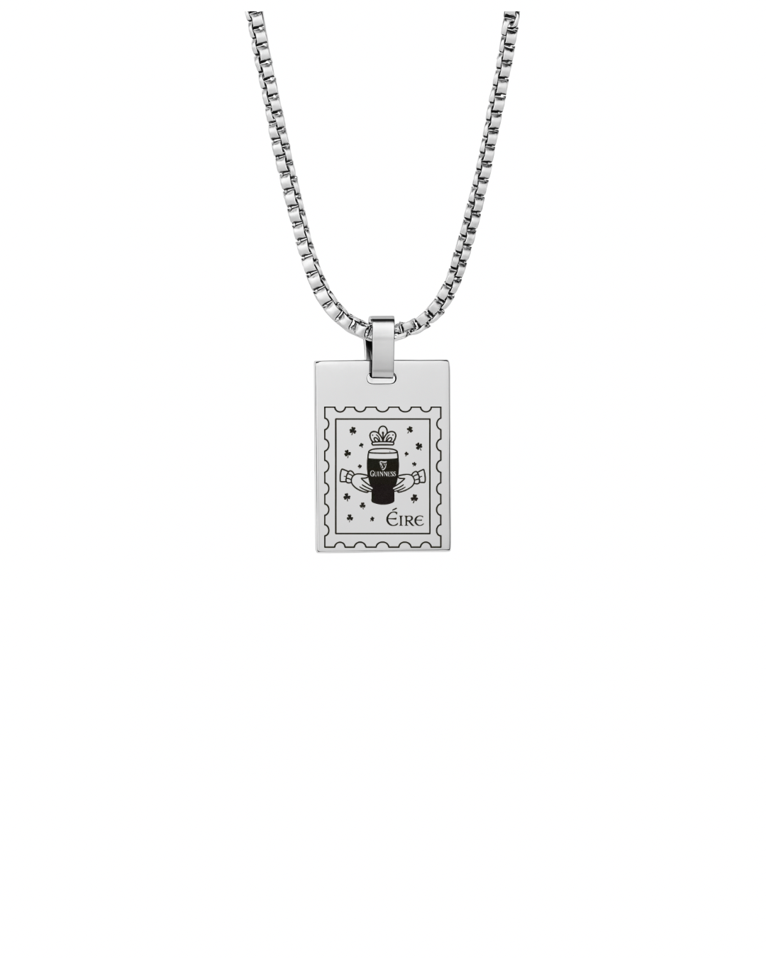 Claddagh Postcard Necklace