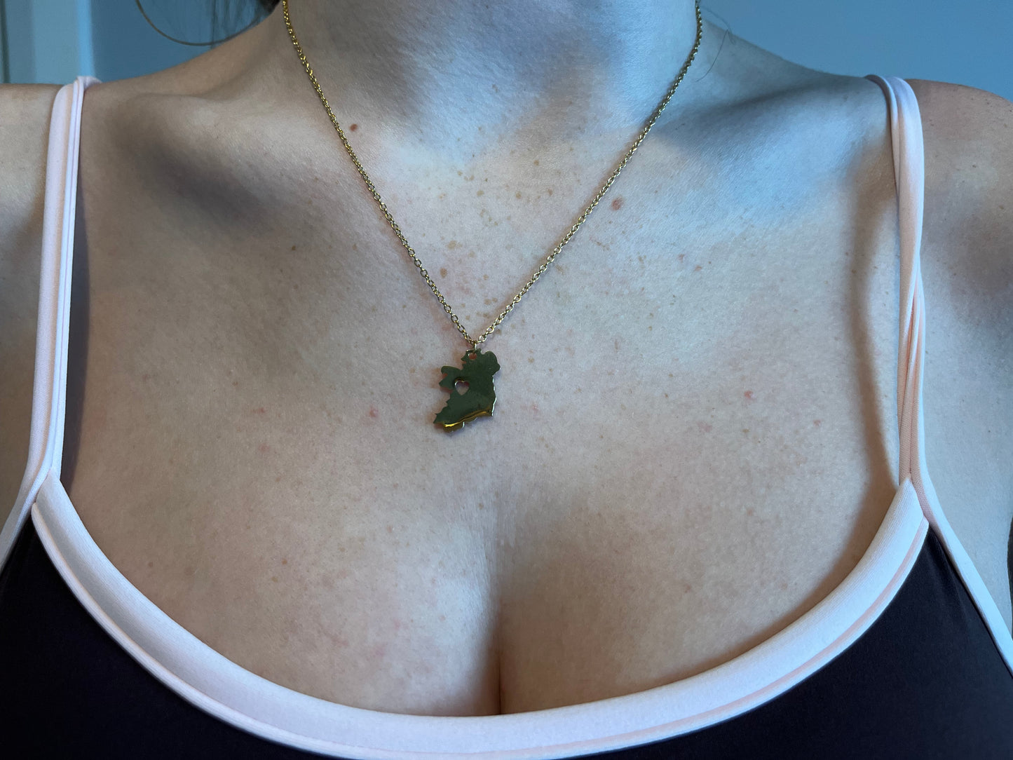 Out West | Éire Heart Map Necklace
