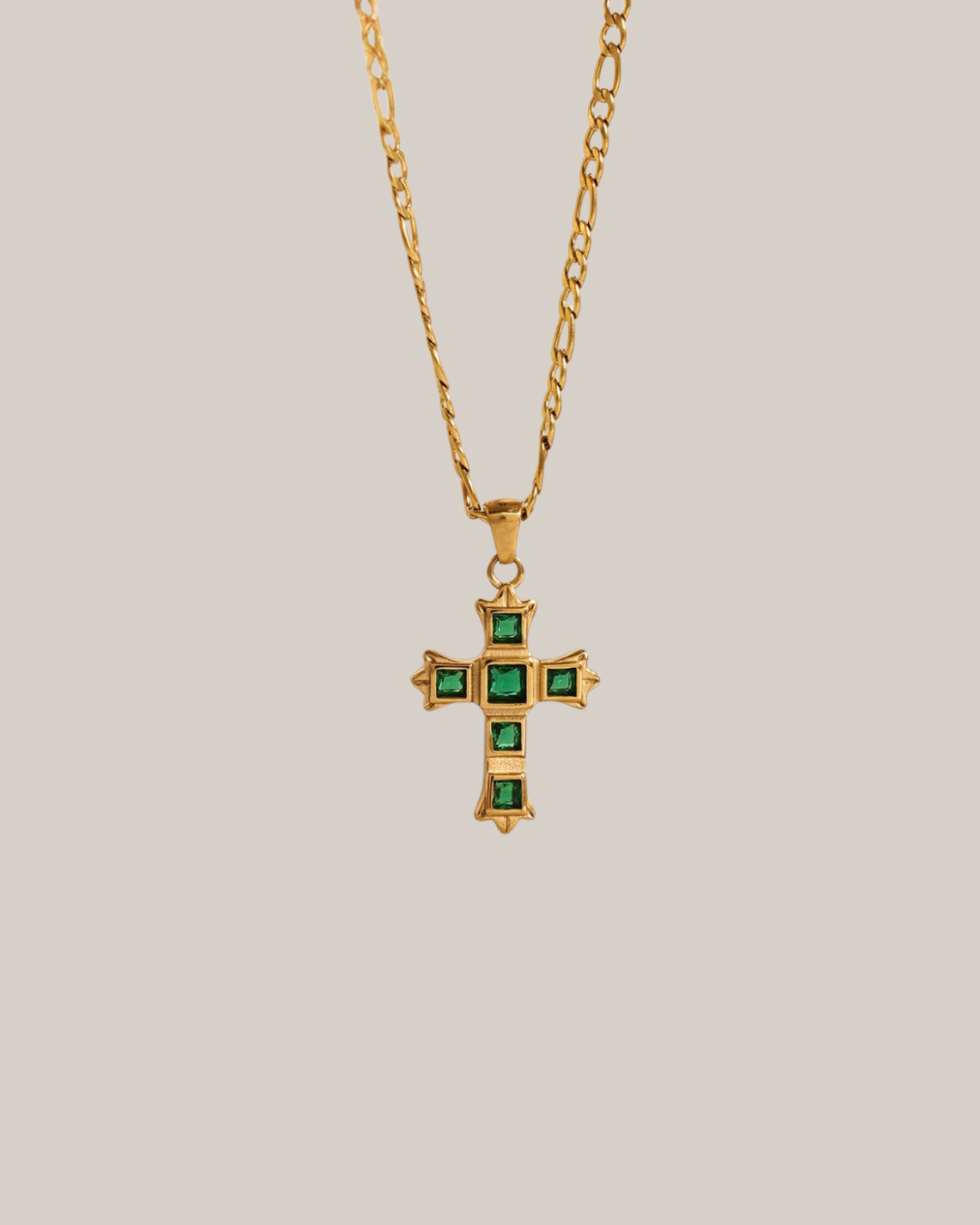 Rome Cross Necklace