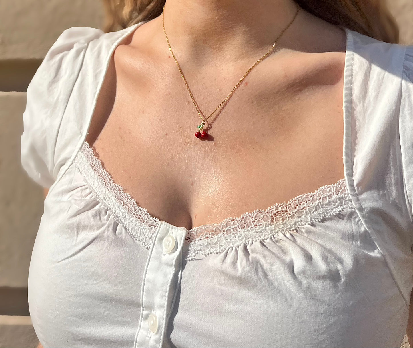 Sophia Cherry Necklace