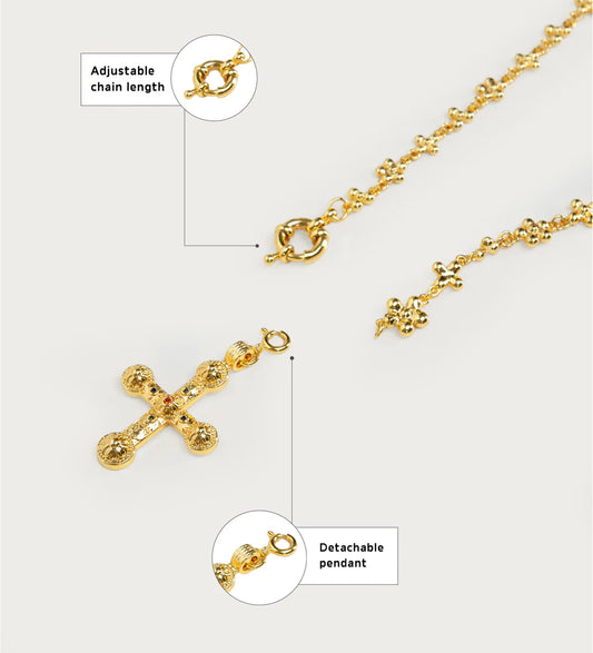 Vienna Cross Beads