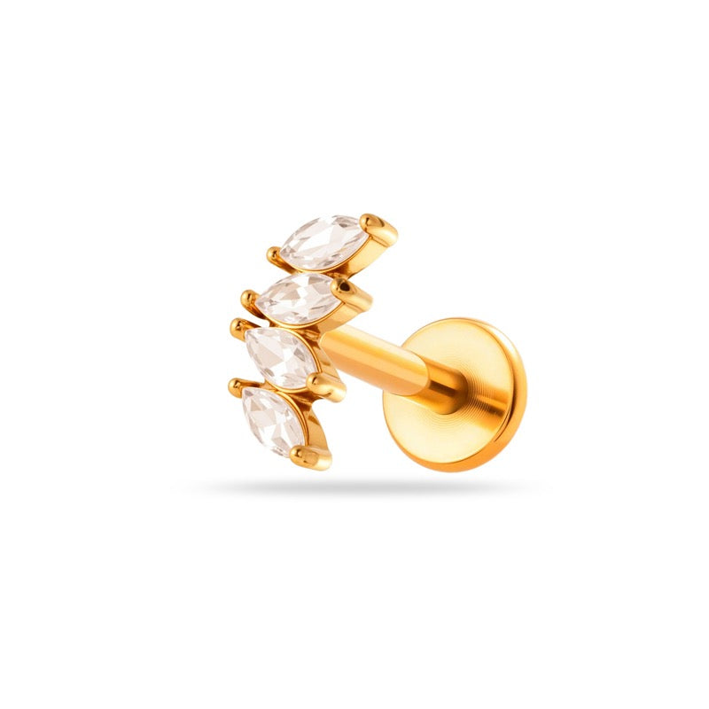 Tia Flat Back Earring