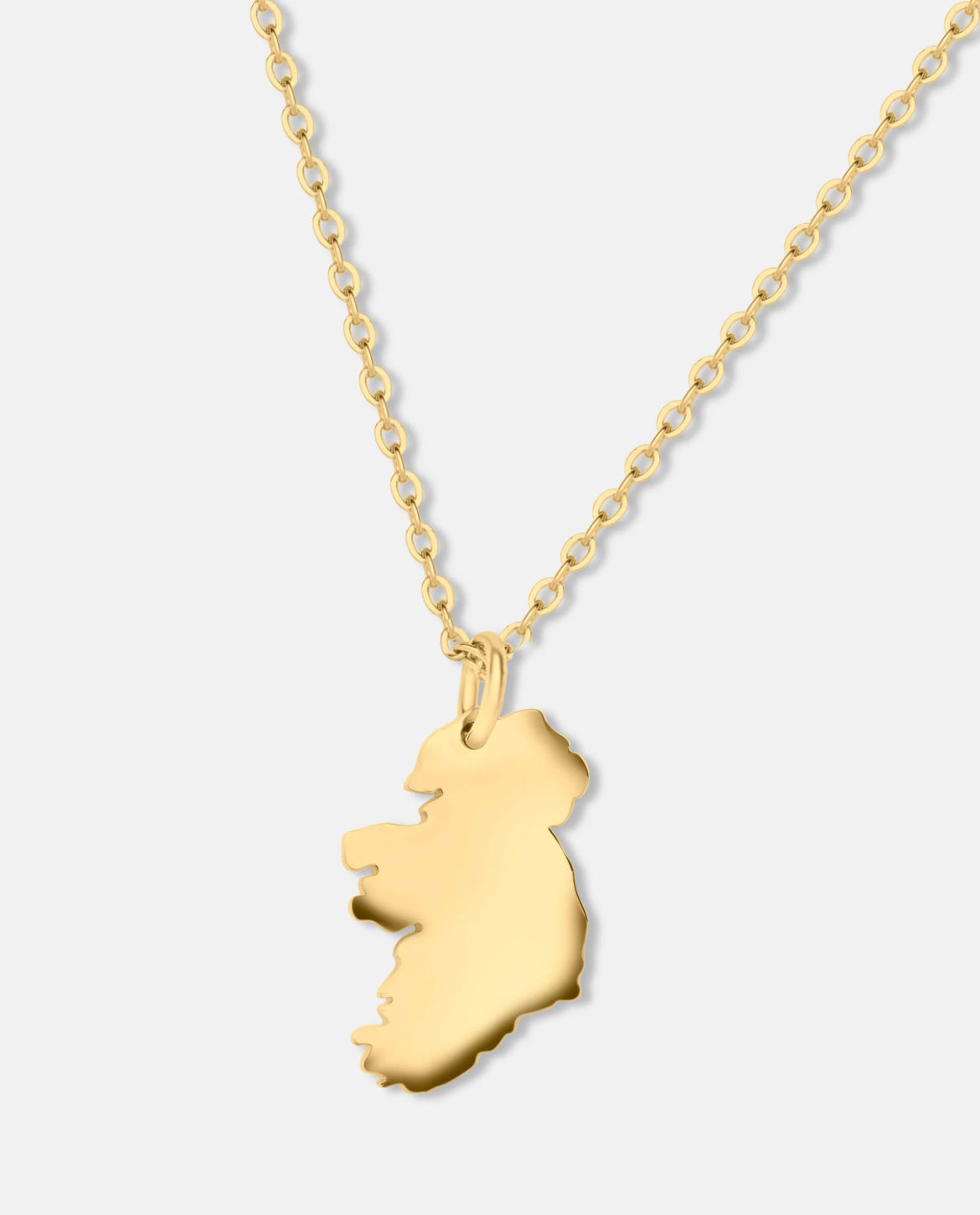 Éire Map Necklace