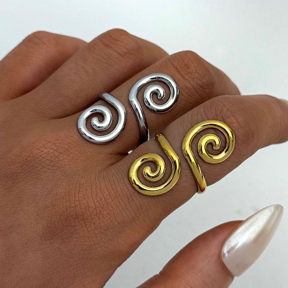 Galway Celtic Swirl Ring