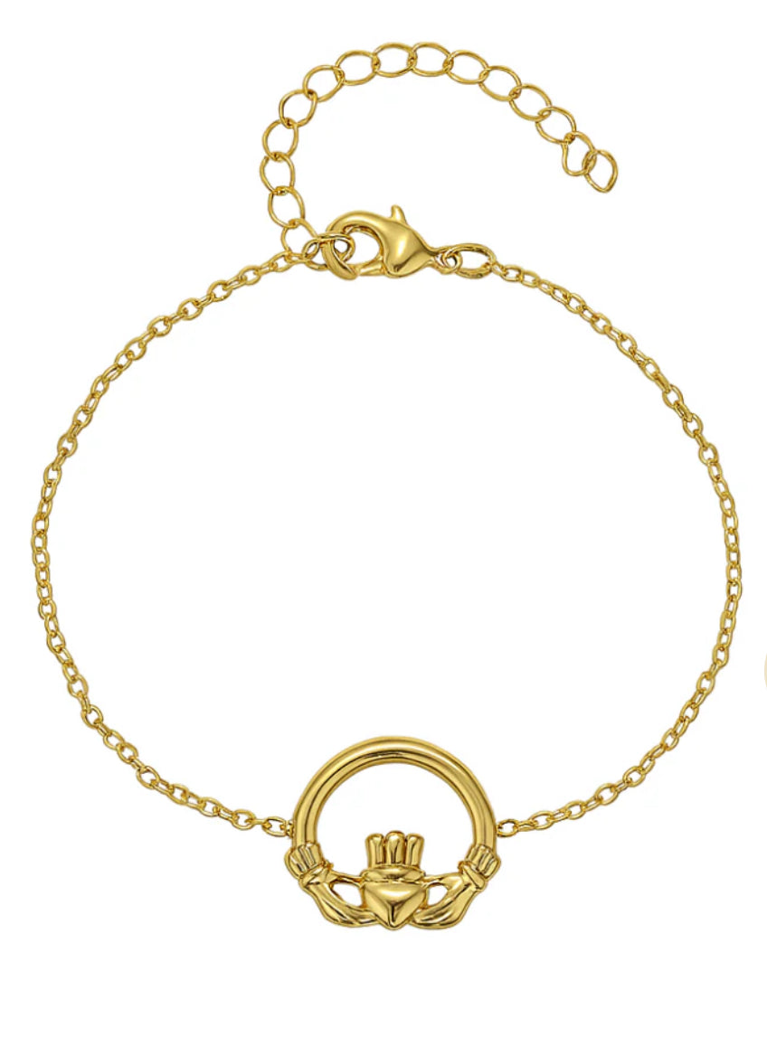 Classic Claddagh Bracelet