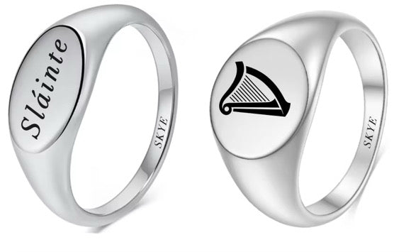 Harp Signet Ring