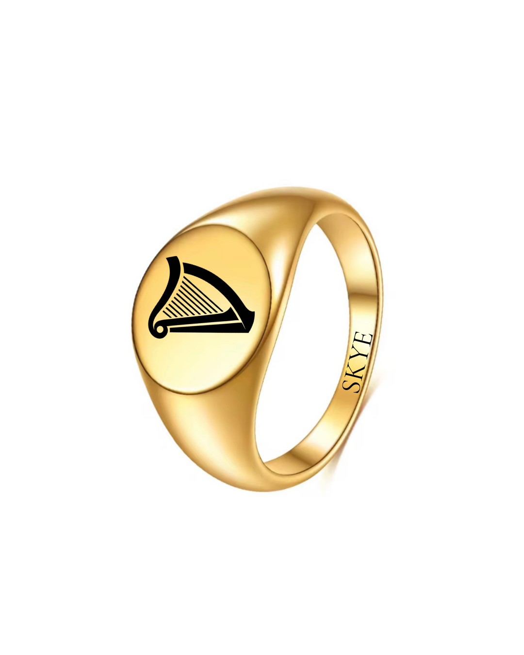 Harp Signet Ring