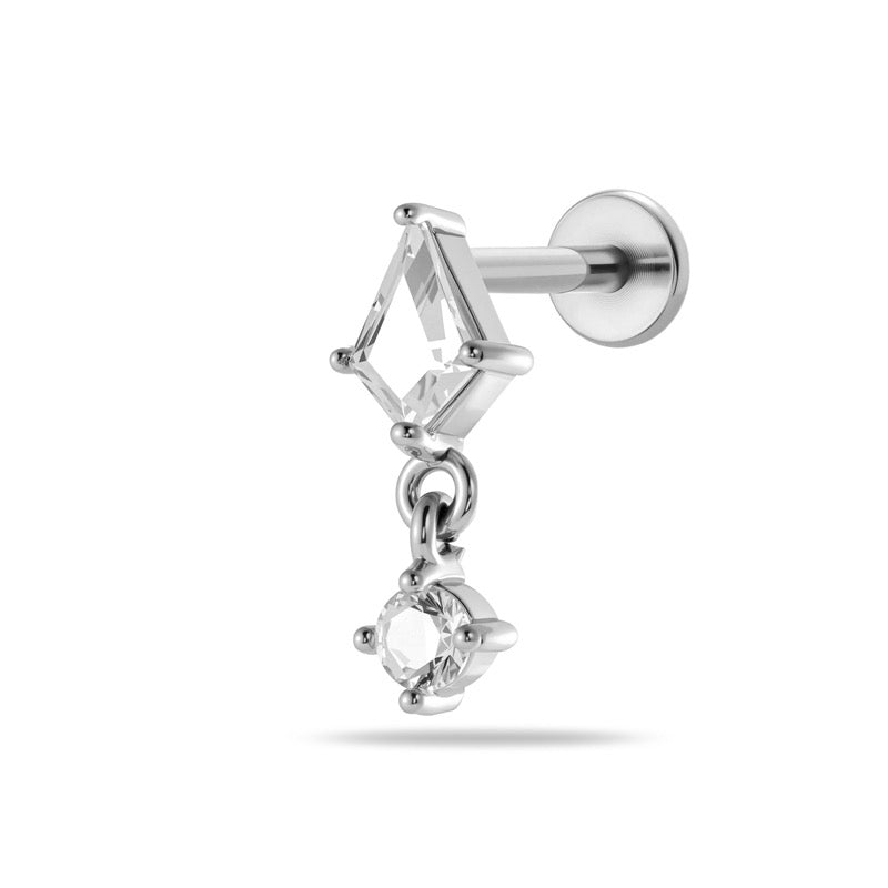 Tia Flat Back Earring