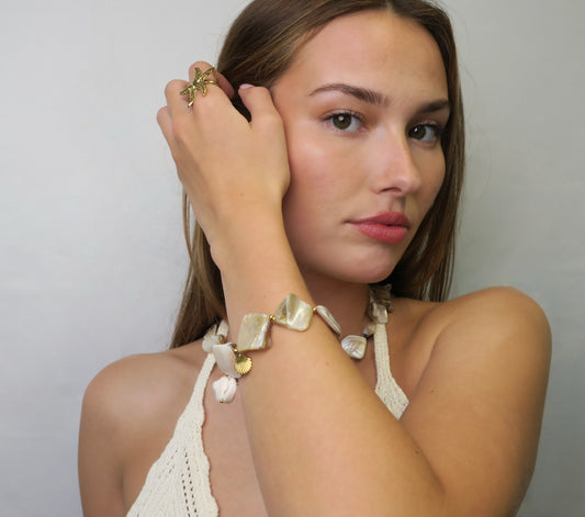 Valencia Seashell Bracelet
