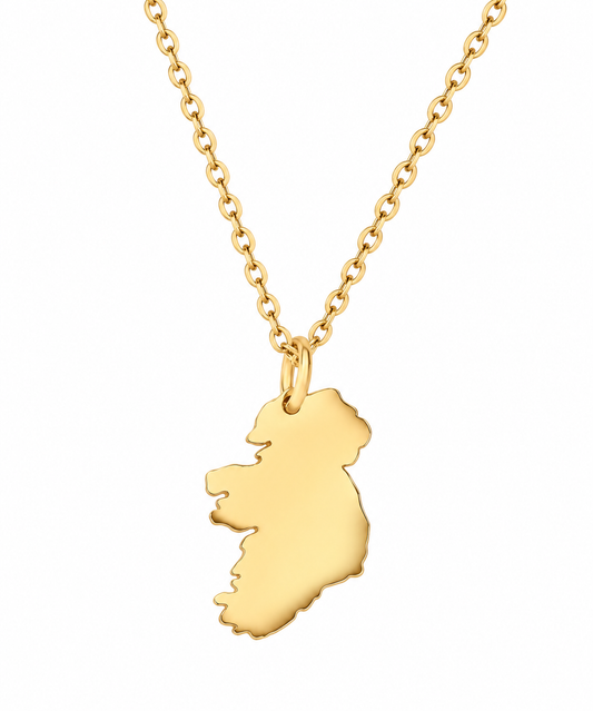 Éire Map Necklace | Ireland Map