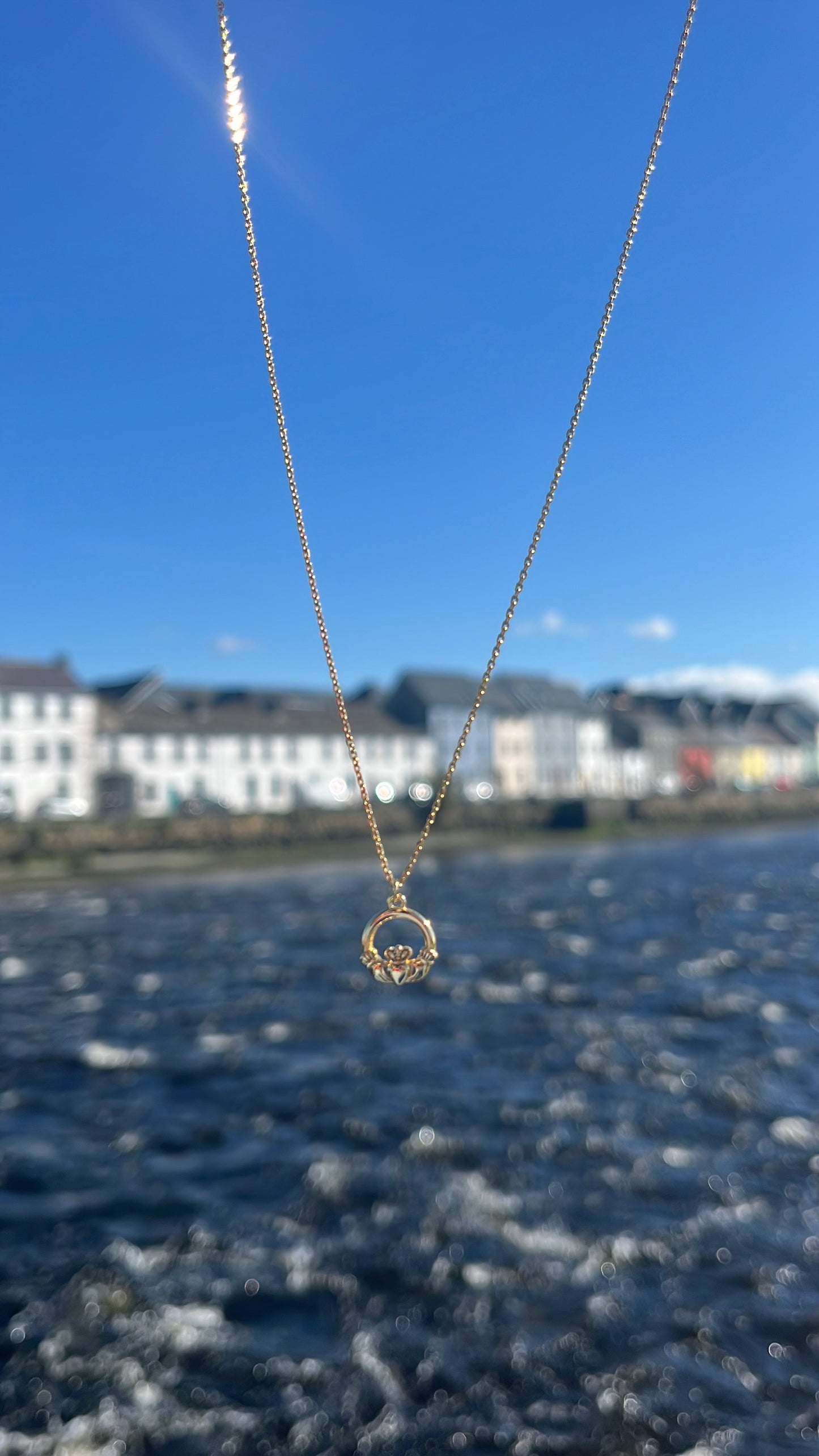 Classic Claddagh Necklace
